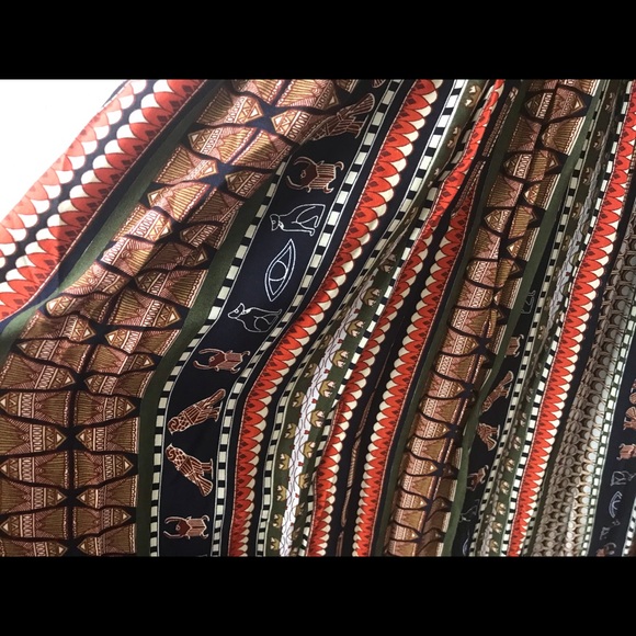 Geometric Skirt Midi Dress - Picture 4 of 7